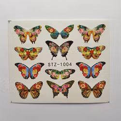 Waterstickers Butterflies