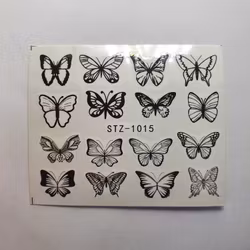Waterstickers Butterflies