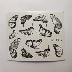 Waterstickers Butterflies