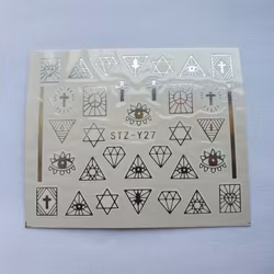 Waterstickers Öga