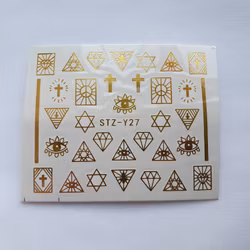 Waterstickers Öga