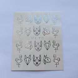 Waterstickers Djur