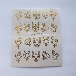 Waterstickers Djur