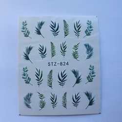 Waterstickers Blommor