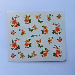 Waterstickers Flowers