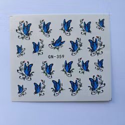Waterstickers Butterflies