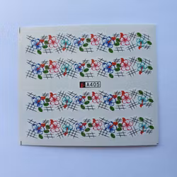 Waterstickers Blommor
