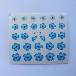 Waterstickers Blommor