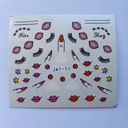 Waterstickers Kärlek