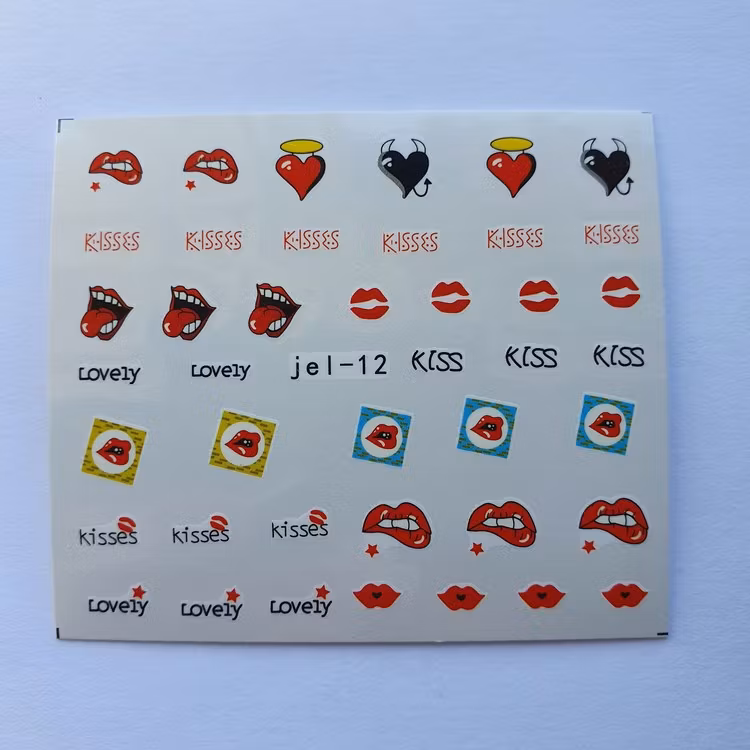 Waterstickers Kärlek