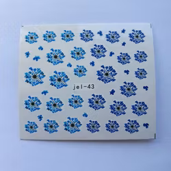 Waterstickers Blommor