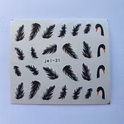 Waterstickers Feather