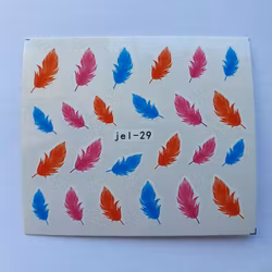 Waterstickers Feather