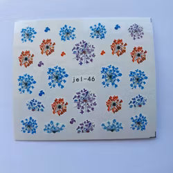 Waterstickers Blommor