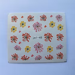 Waterstickers Blommor