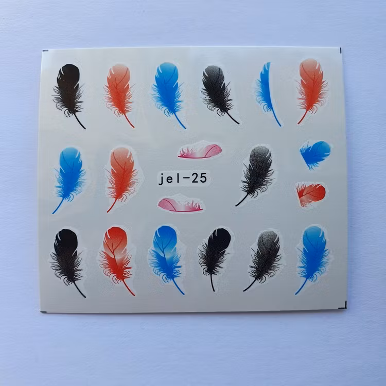 Waterstickers Feather