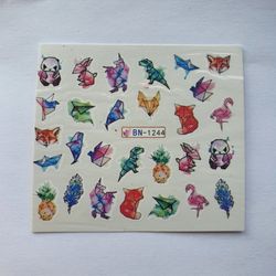 Waterstickers Tecknat