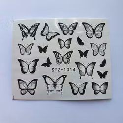 Waterstickers Butterflies