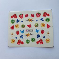 Waterstickers Fruits
