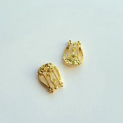 3D Decoration Half Cover Gold