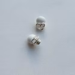 3D Decoration White Scull