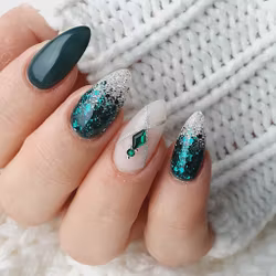 Striping Tape Glitter Silver