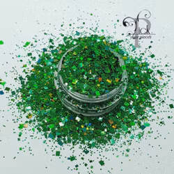 Holo Square Mix Green