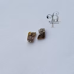 3D Decoration Flower Gold
