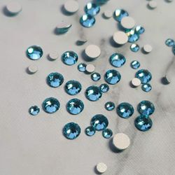 Preciosa Flatback Aqua Bohemica