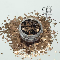 Metallica Dots Shallow Brown