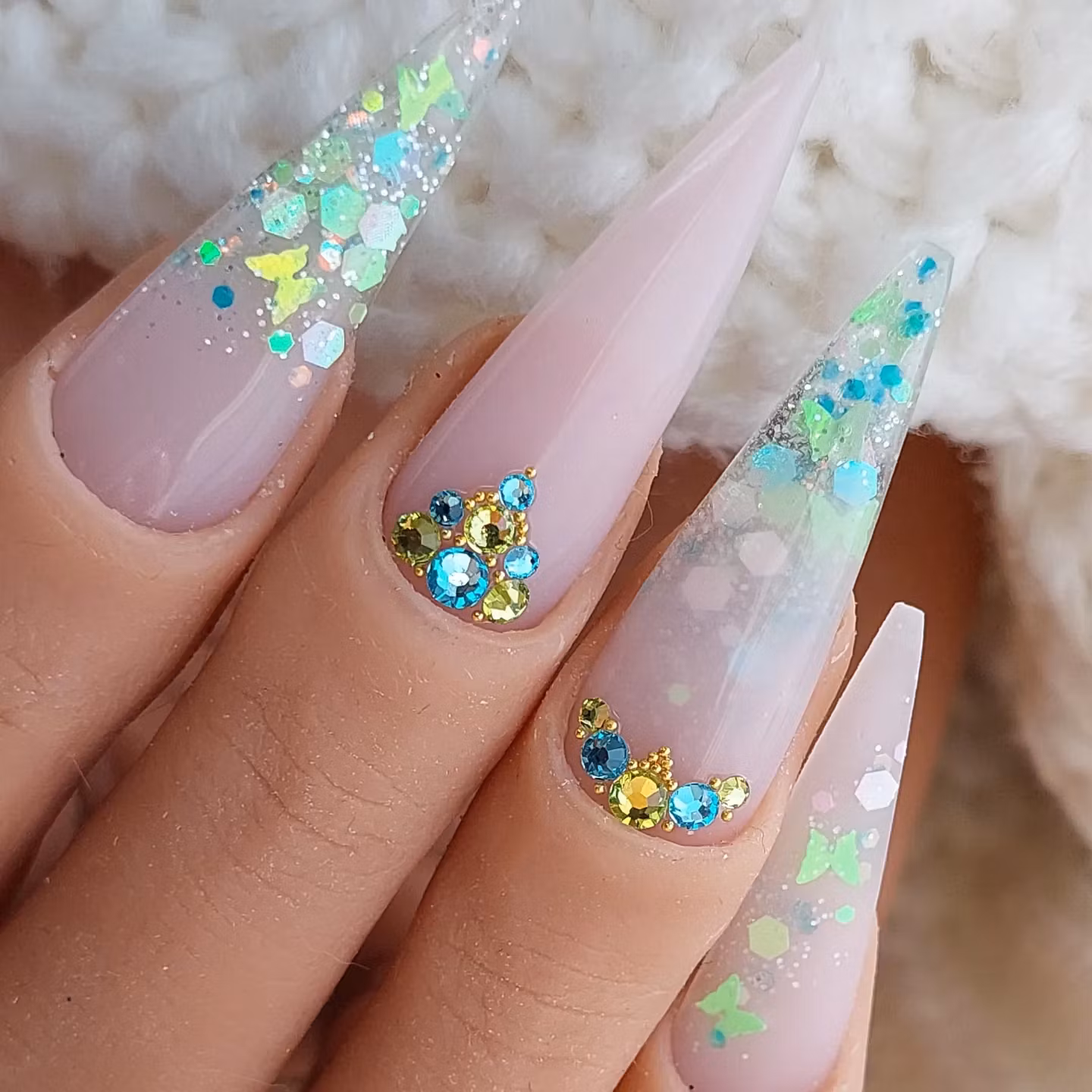 Preciosa Flatback Limecicle