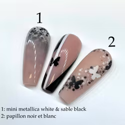 Mini Metallica White