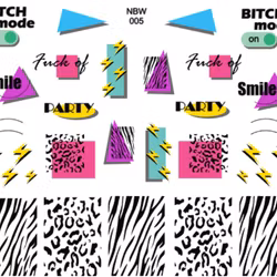 Waterstickers - 90s