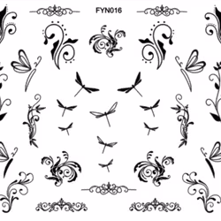 Waterstickers - Ornament