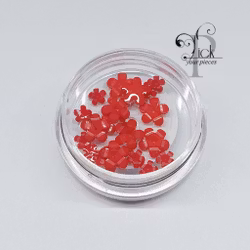 3D Lilly Flower Red