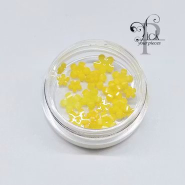 3D Lilly Flower Yellow