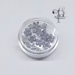 3D Lilly Flower Grey