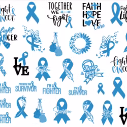 Watersticker - Blå bandet / Blue Ribbon