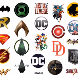Waterstickers DC Comic Justice League