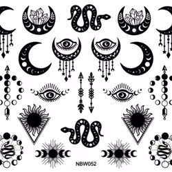 Waterstickers Lunar Eclipse