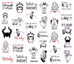 Waterstickers Whats up Witches
