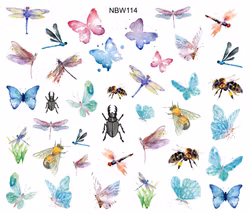 Watersticker Dragonfly & Friends