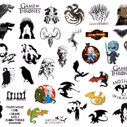 Watersticker Game of Thrones