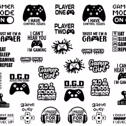 Watersticker Gamer