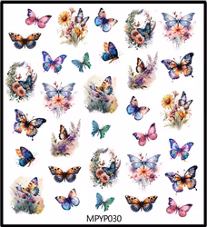 Stickers Flowers & Butterflies