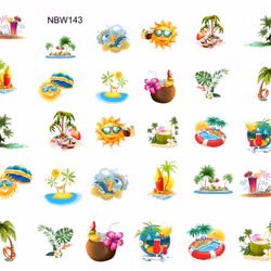Watersticker Summer Vibe