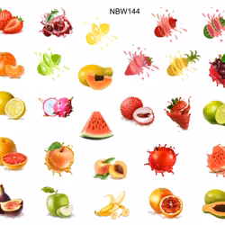 Watersticker Fruits 1