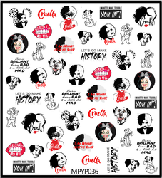 Stickers Cruella DeVil