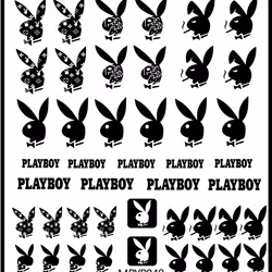 Stickers Playboy Logo 2