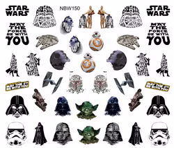 Watersticker Star Wars 1